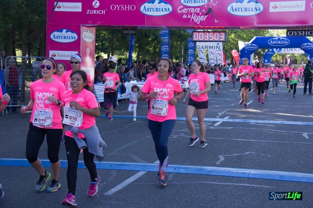 Carrera de la Mujer Madrid: arco derecho, del minuto 21 al 43