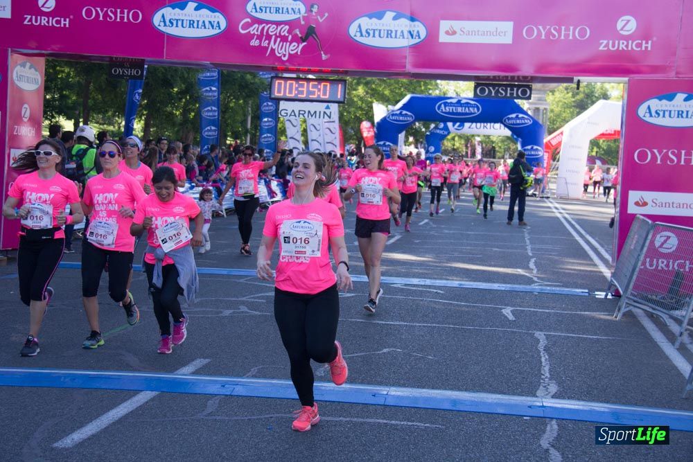Carrera de la Mujer Madrid: arco derecho, del minuto 21 al 43