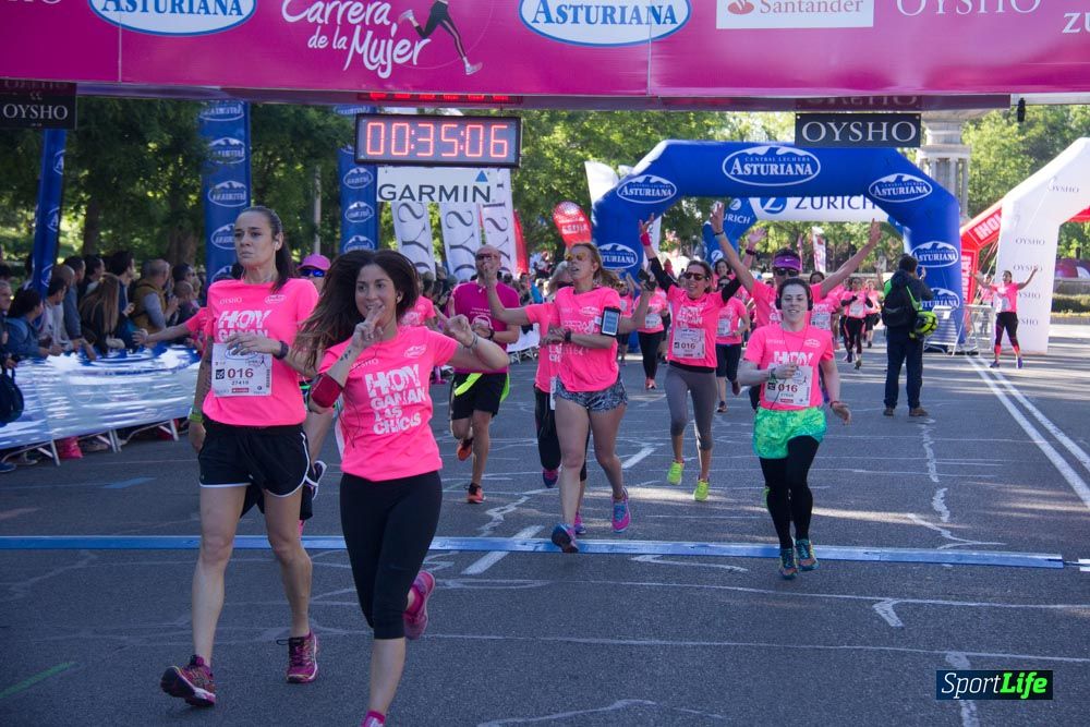 Carrera de la Mujer Madrid: arco derecho, del minuto 21 al 43