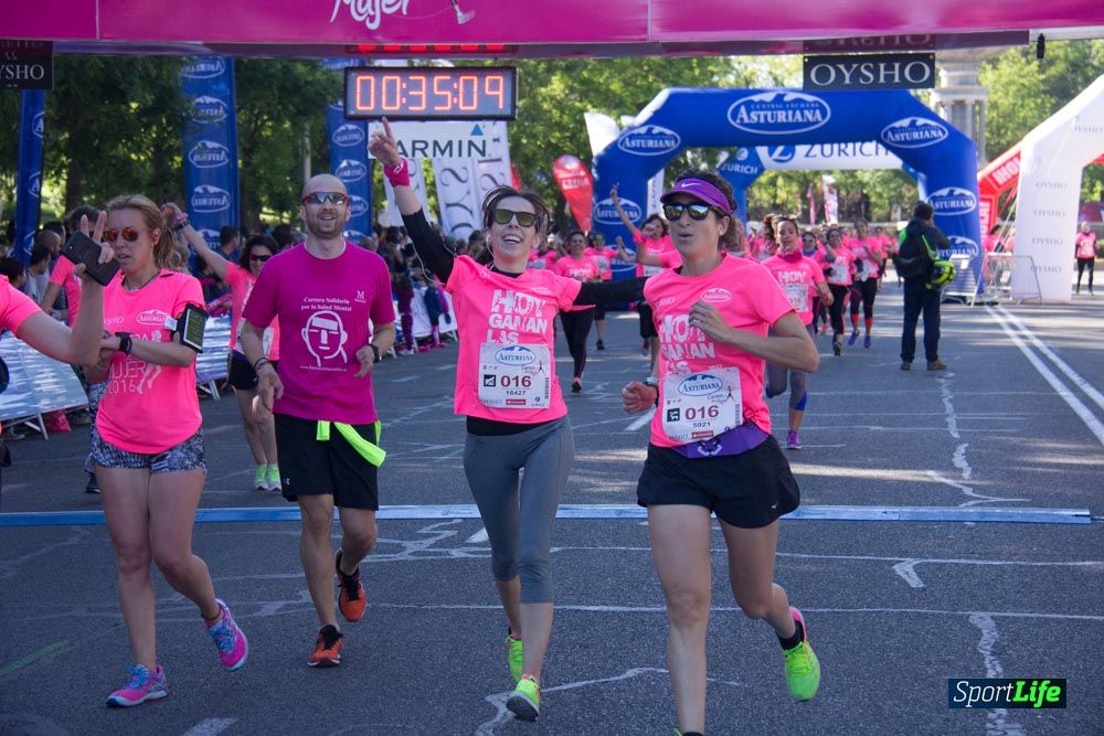Carrera de la Mujer Madrid: arco derecho, del minuto 21 al 43