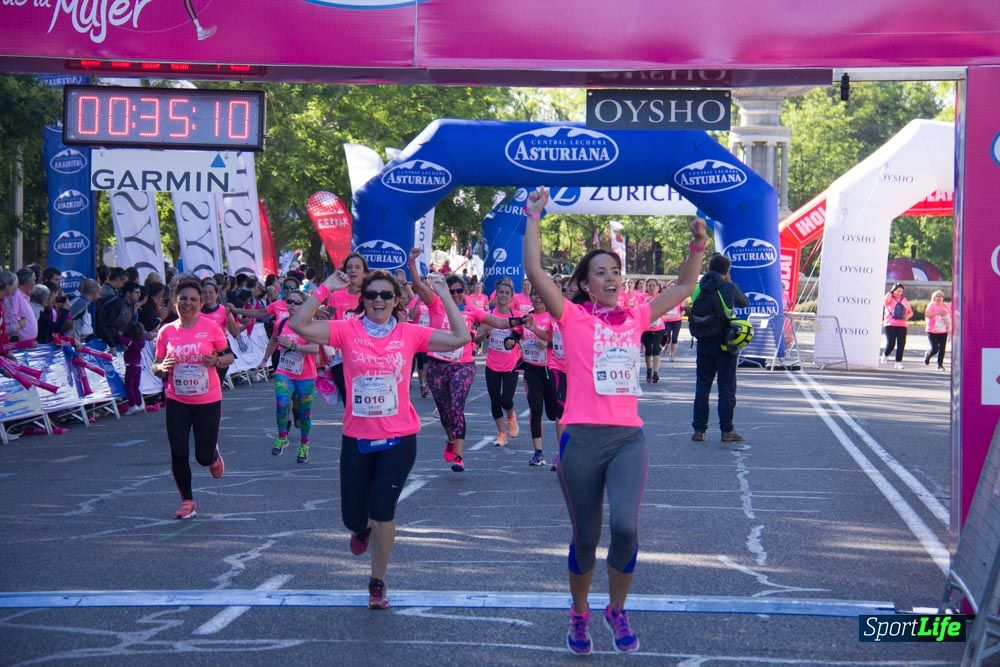 Carrera de la Mujer Madrid: arco derecho, del minuto 21 al 43