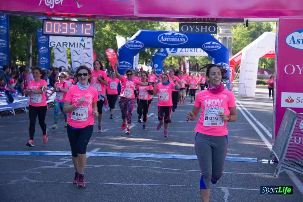 Carrera de la Mujer Madrid: arco derecho, del minuto 21 al 43