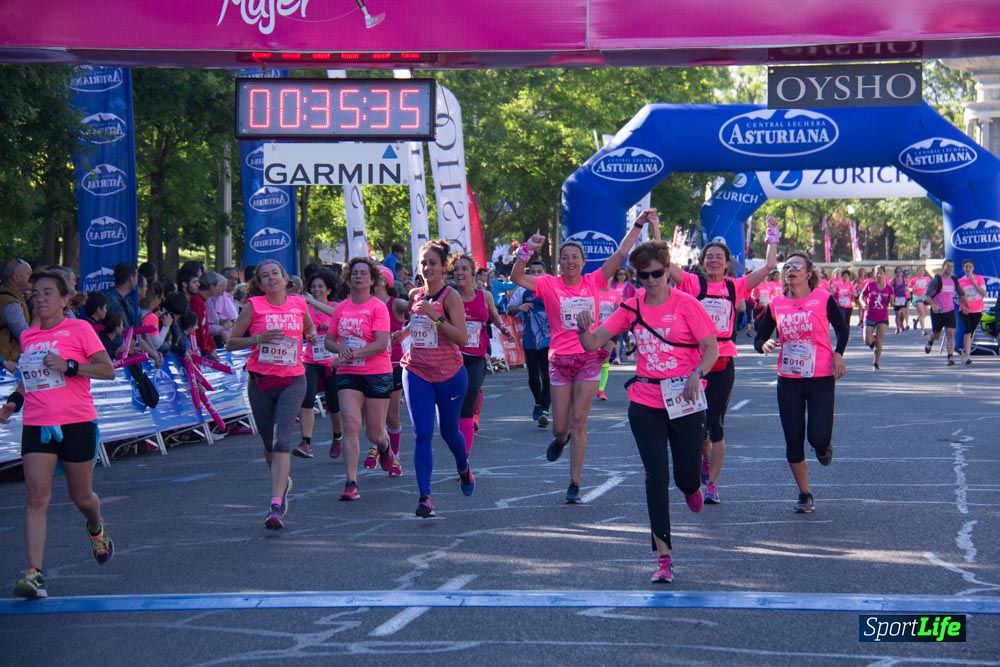 Carrera de la Mujer Madrid: arco derecho, del minuto 21 al 43
