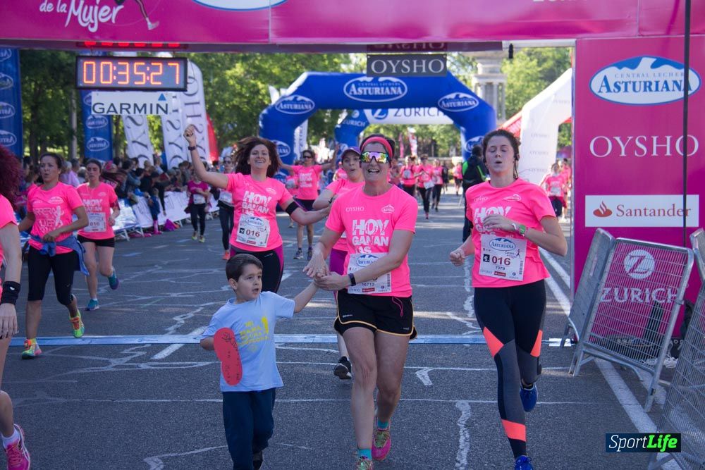 Carrera de la Mujer Madrid: arco derecho, del minuto 21 al 43