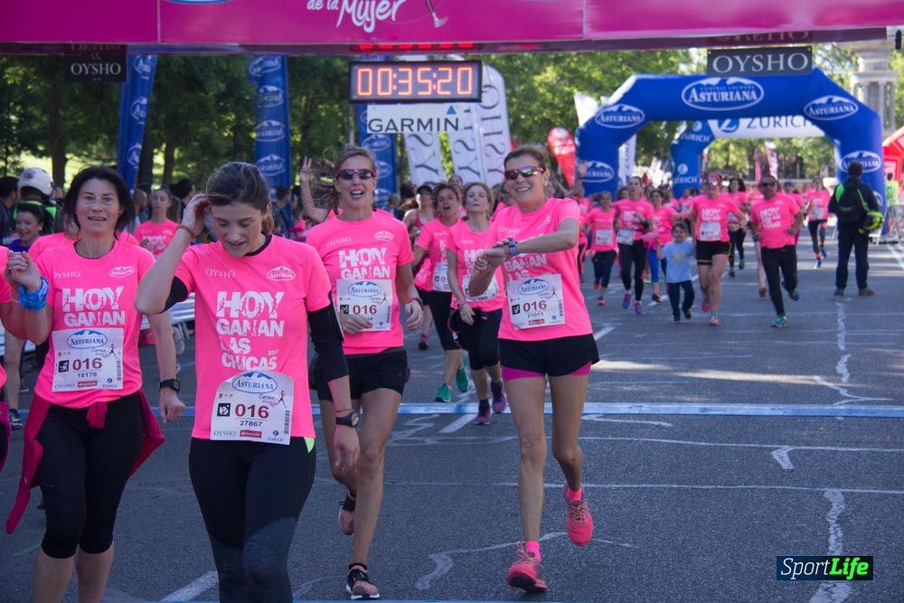 Carrera de la Mujer Madrid: arco derecho, del minuto 21 al 43