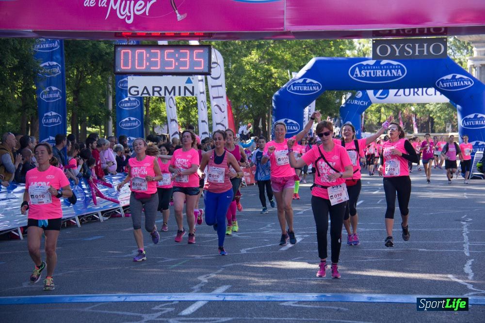 Carrera de la Mujer Madrid: arco derecho, del minuto 21 al 43