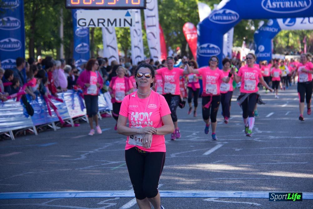 Carrera de la Mujer Madrid: arco derecho, del minuto 21 al 43
