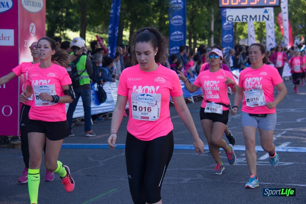 Carrera de la Mujer Madrid: arco derecho, del minuto 21 al 43
