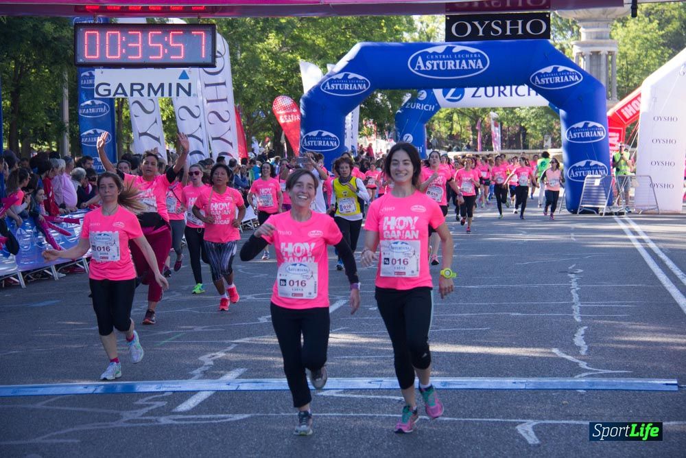 Carrera de la Mujer Madrid: arco derecho, del minuto 21 al 43