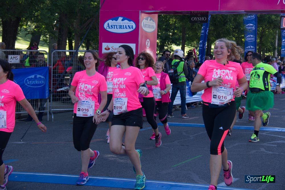 Carrera de la Mujer Madrid: arco derecho, del minuto 21 al 43
