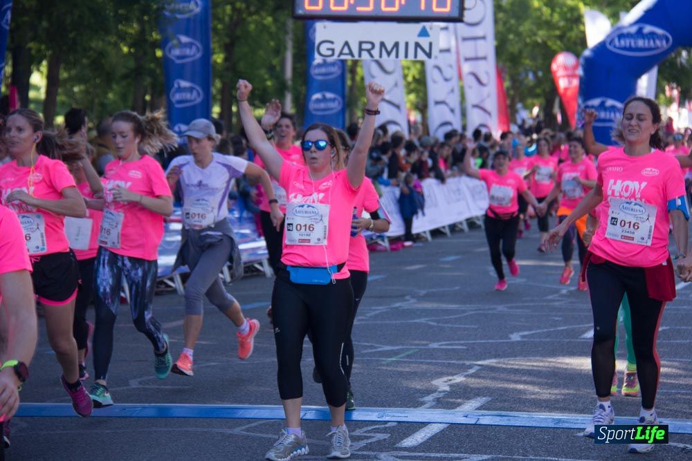 Carrera de la Mujer Madrid: arco derecho, del minuto 21 al 43