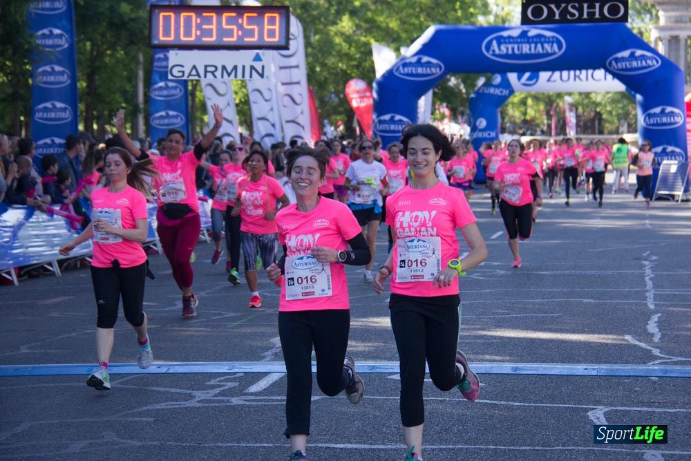 Carrera de la Mujer Madrid: arco derecho, del minuto 21 al 43