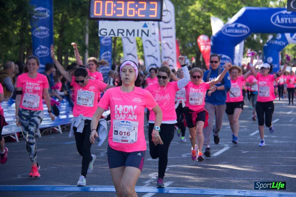 Carrera de la Mujer Madrid: arco derecho, del minuto 21 al 43