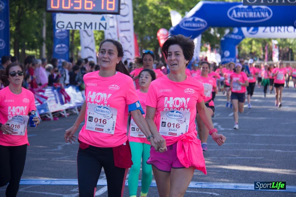 Carrera de la Mujer Madrid: arco derecho, del minuto 21 al 43