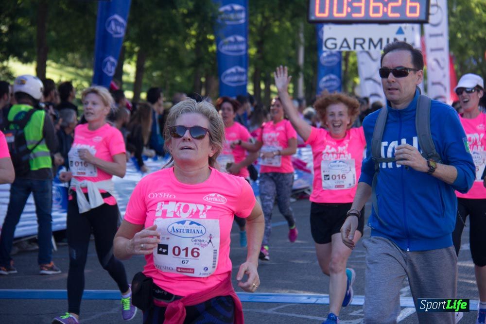 Carrera de la Mujer Madrid: arco derecho, del minuto 21 al 43