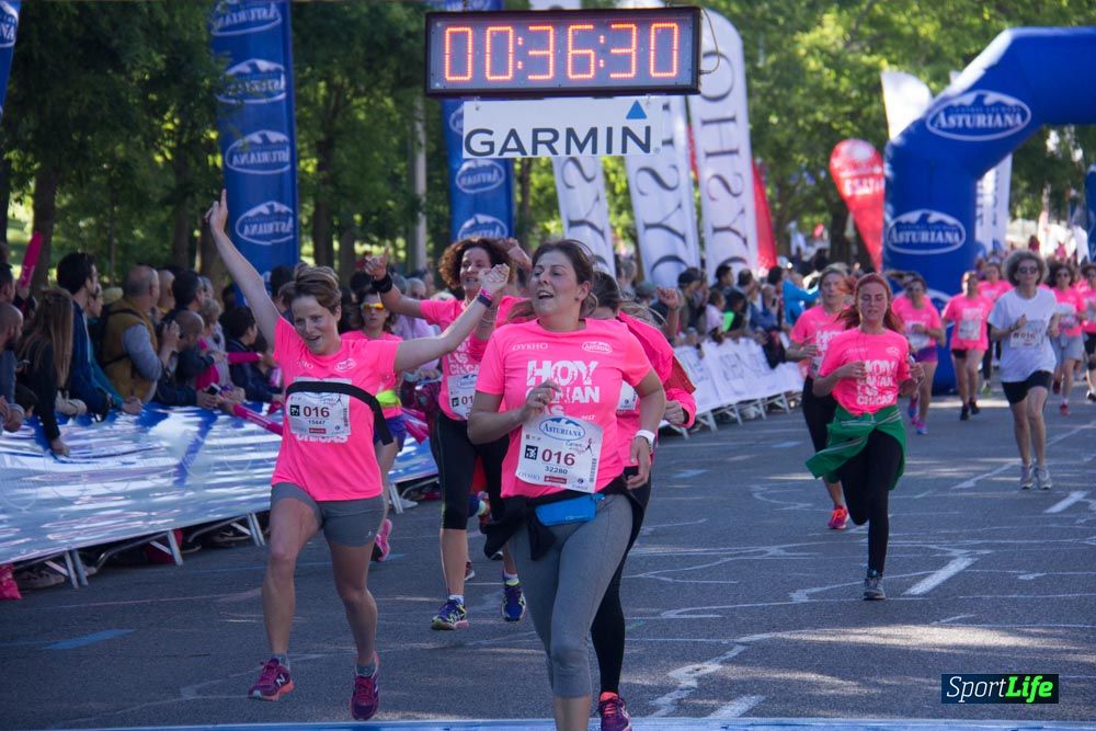 Carrera de la Mujer Madrid: arco derecho, del minuto 21 al 43