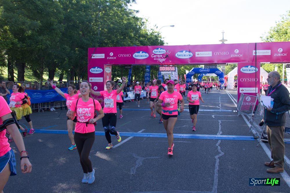 Carrera de la Mujer Madrid: arco derecho, del minuto 21 al 43