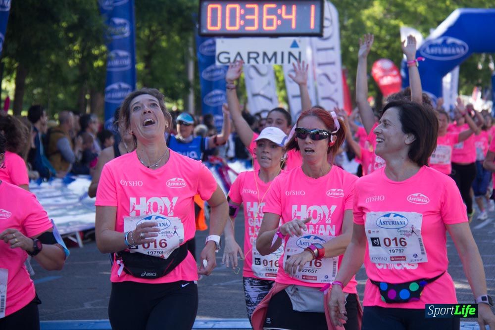Carrera de la Mujer Madrid: arco derecho, del minuto 21 al 43