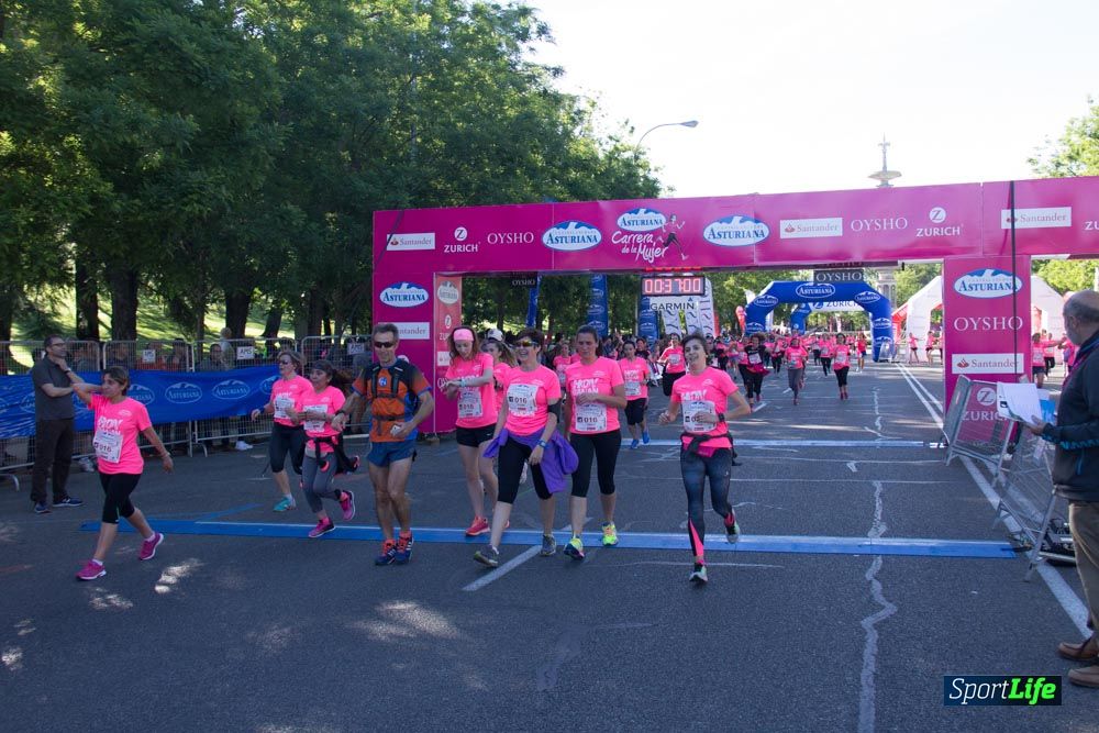 Carrera de la Mujer Madrid: arco derecho, del minuto 21 al 43