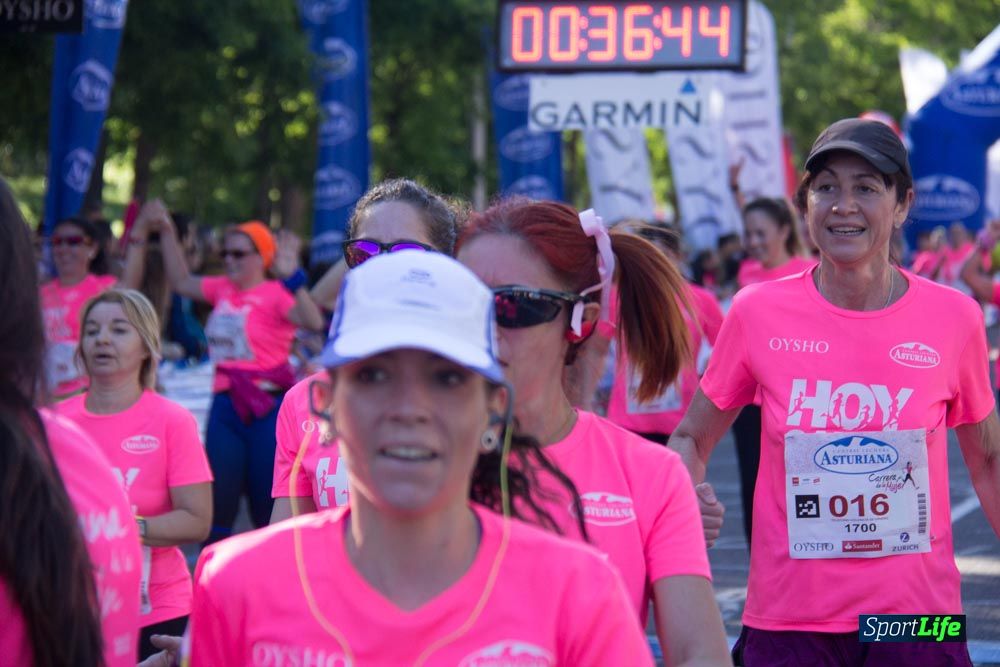 Carrera de la Mujer Madrid: arco derecho, del minuto 21 al 43