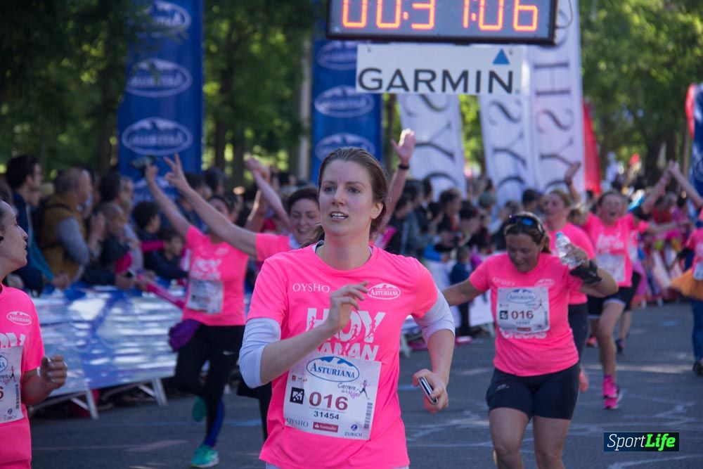 Carrera de la Mujer Madrid: arco derecho, del minuto 21 al 43