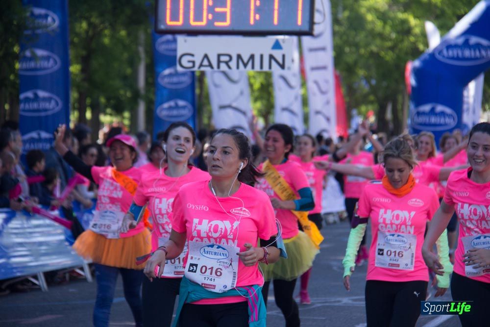 Carrera de la Mujer Madrid: arco derecho, del minuto 21 al 43