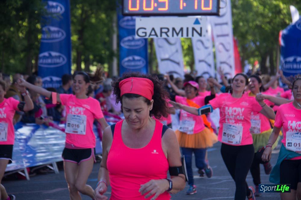 Carrera de la Mujer Madrid: arco derecho, del minuto 21 al 43