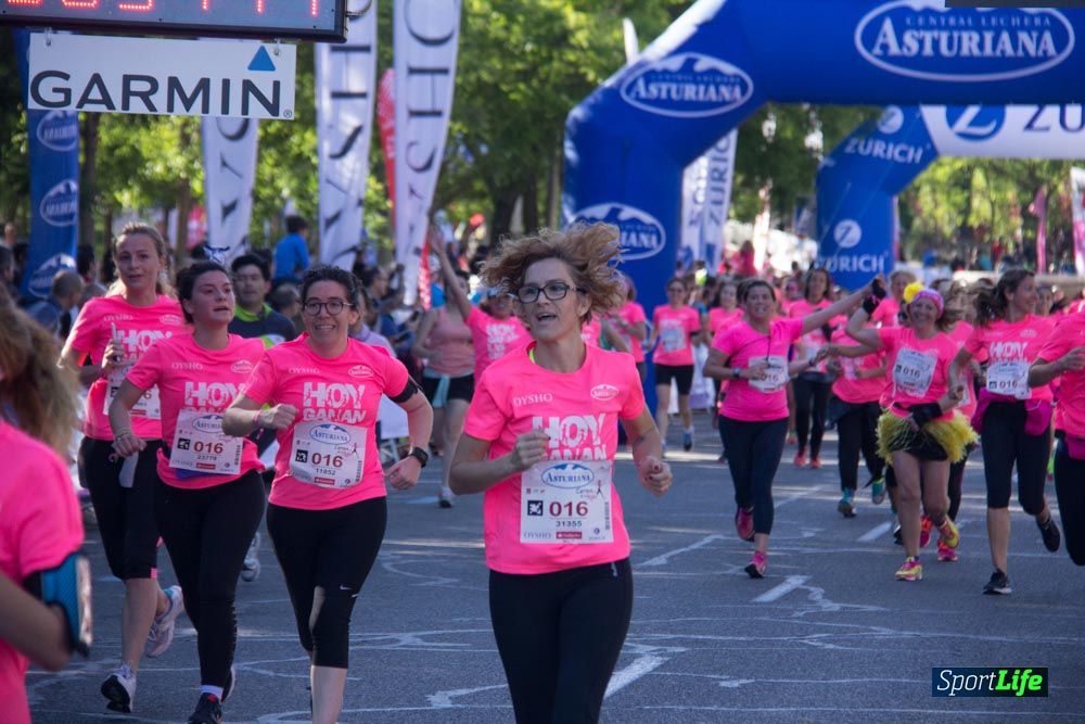 Carrera de la Mujer Madrid: arco derecho, del minuto 21 al 43