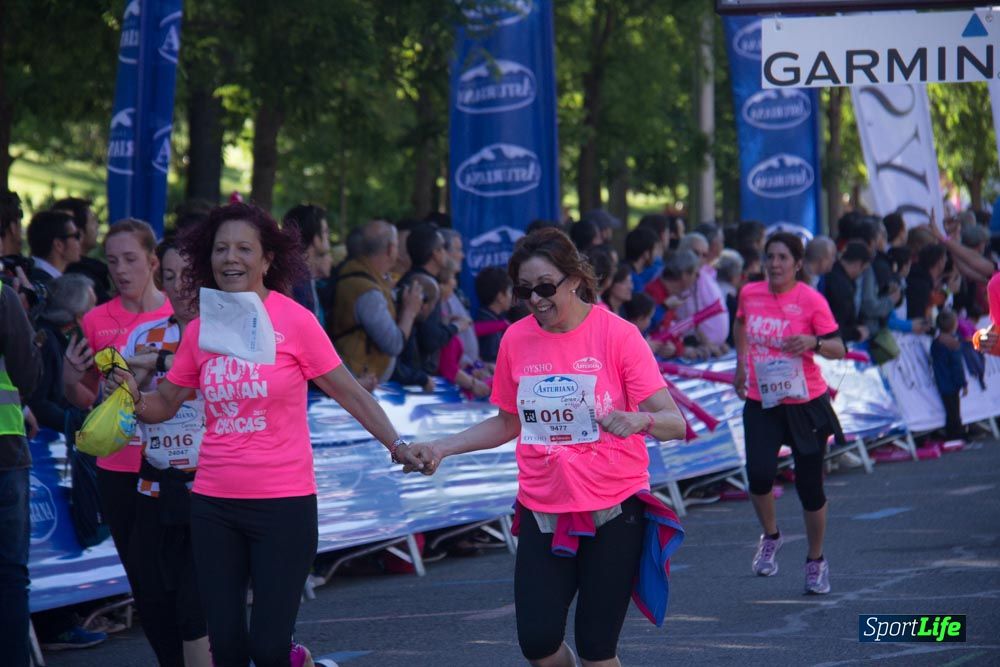 Carrera de la Mujer Madrid: arco derecho, del minuto 21 al 43