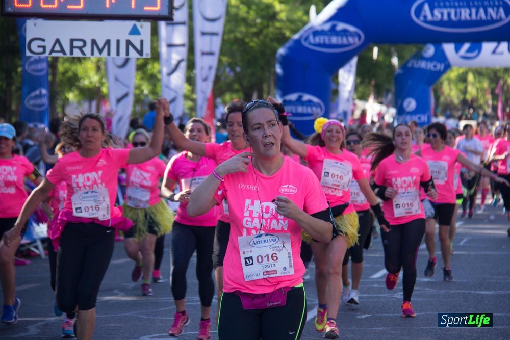 Carrera de la Mujer Madrid: arco derecho, del minuto 21 al 43