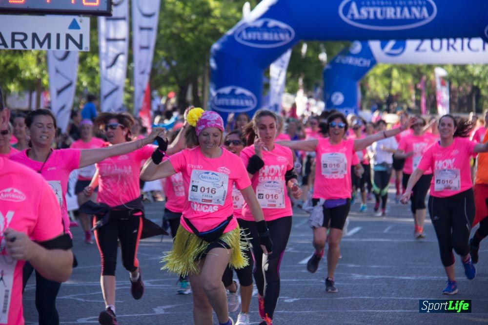 Carrera de la Mujer Madrid: arco derecho, del minuto 21 al 43