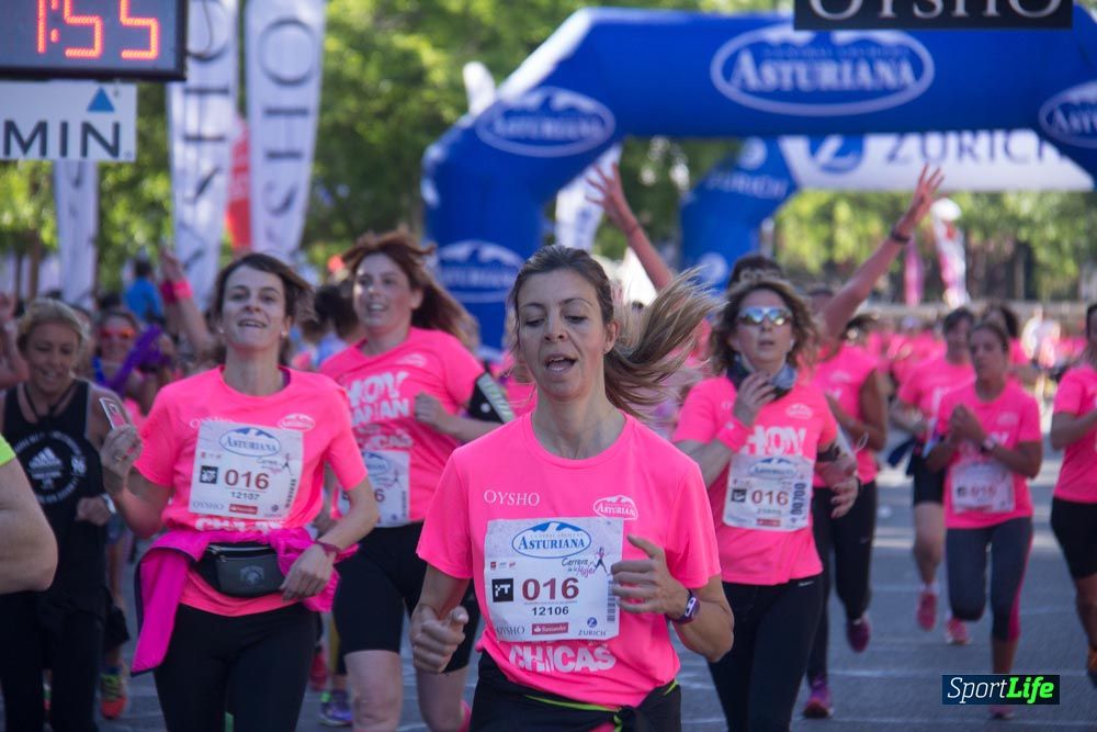 Carrera de la Mujer Madrid: arco derecho, del minuto 21 al 43