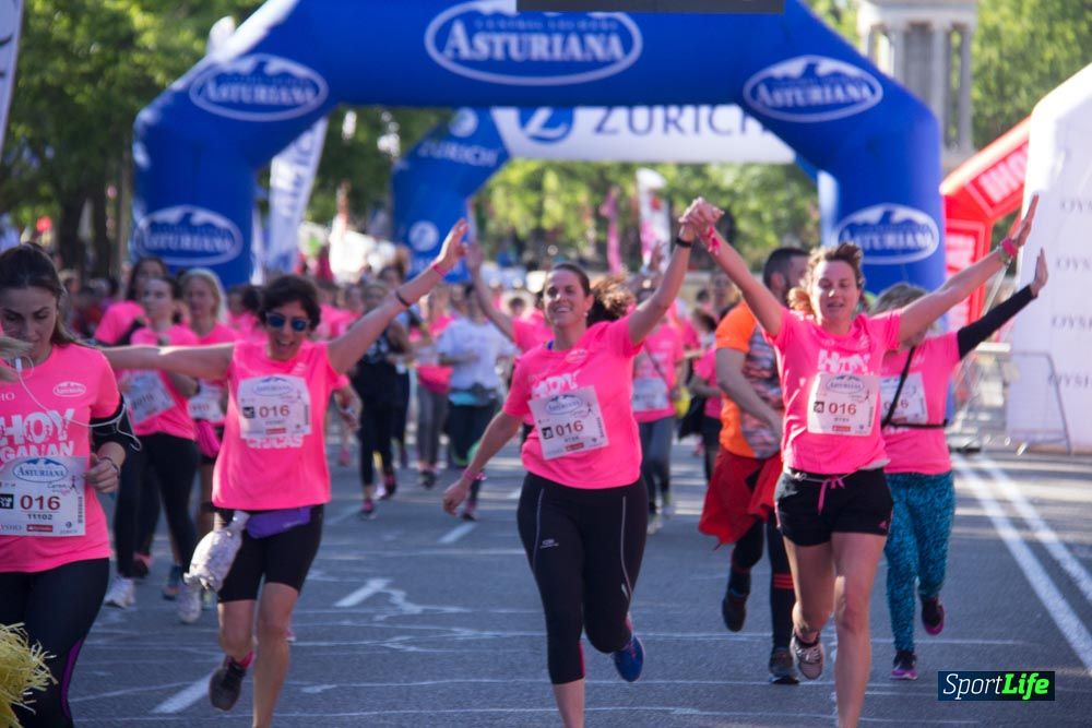 Carrera de la Mujer Madrid: arco derecho, del minuto 21 al 43
