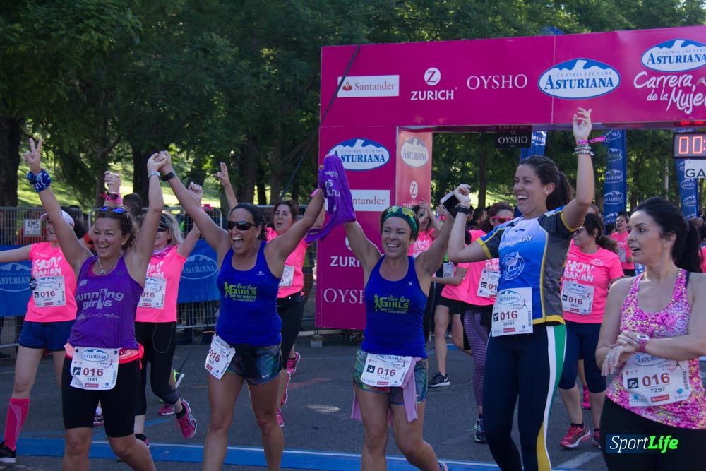 Carrera de la Mujer Madrid: arco derecho, del minuto 21 al 43