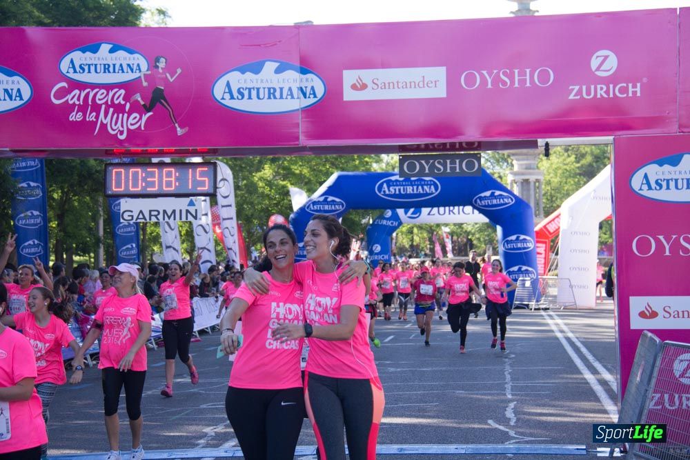 Carrera de la Mujer Madrid: arco derecho, del minuto 21 al 43