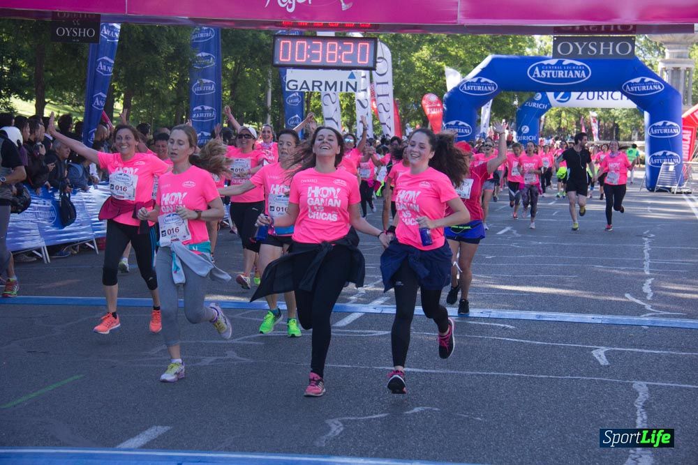 Carrera de la Mujer Madrid: arco derecho, del minuto 21 al 43