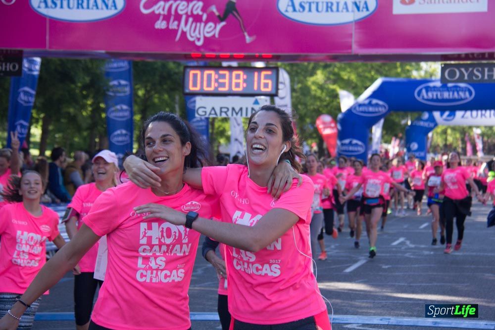 Carrera de la Mujer Madrid: arco derecho, del minuto 21 al 43