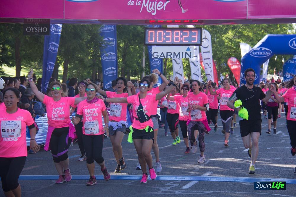 Carrera de la Mujer Madrid: arco derecho, del minuto 21 al 43