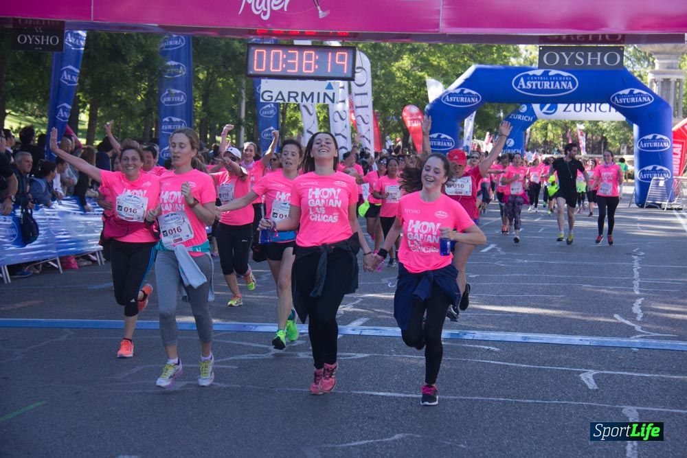 Carrera de la Mujer Madrid: arco derecho, del minuto 21 al 43