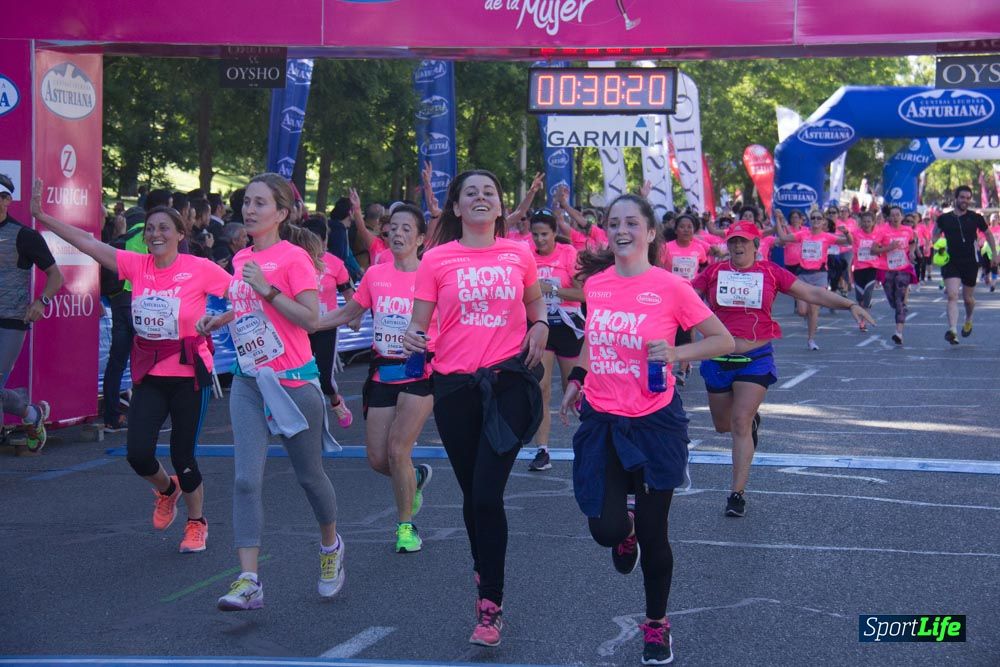 Carrera de la Mujer Madrid: arco derecho, del minuto 21 al 43