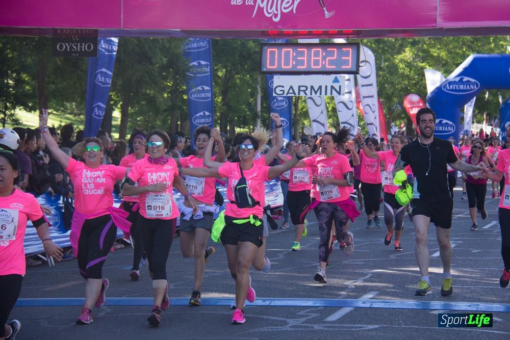 Carrera de la Mujer Madrid: arco derecho, del minuto 21 al 43