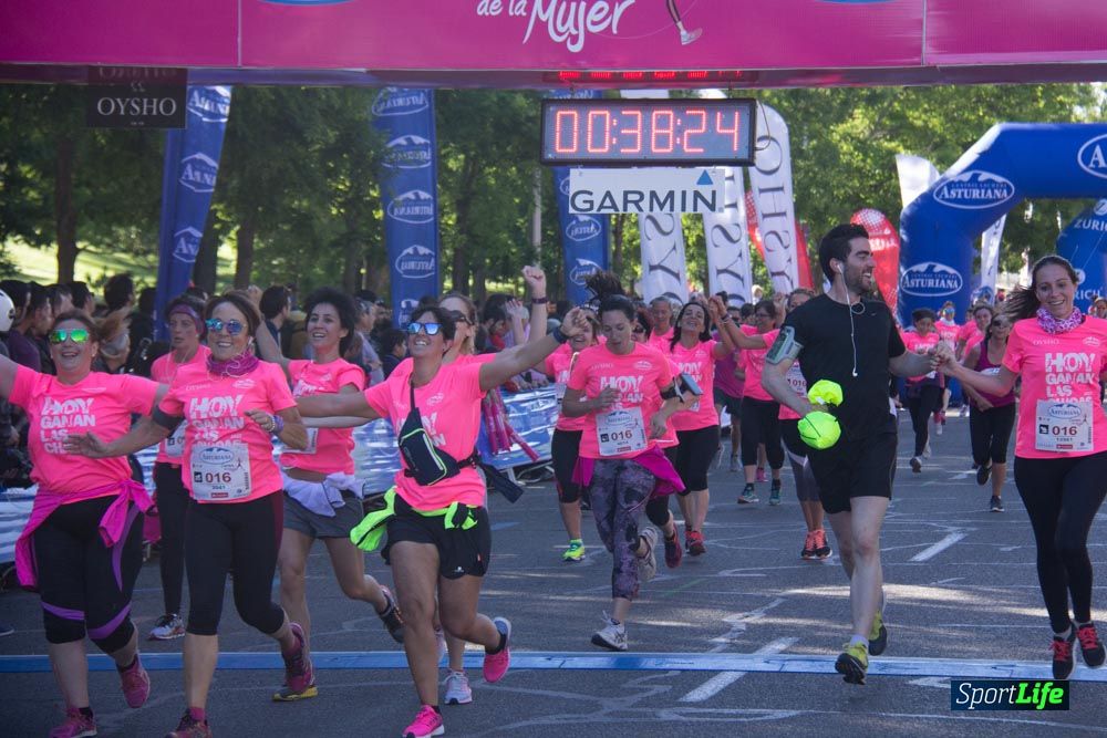 Carrera de la Mujer Madrid: arco derecho, del minuto 21 al 43