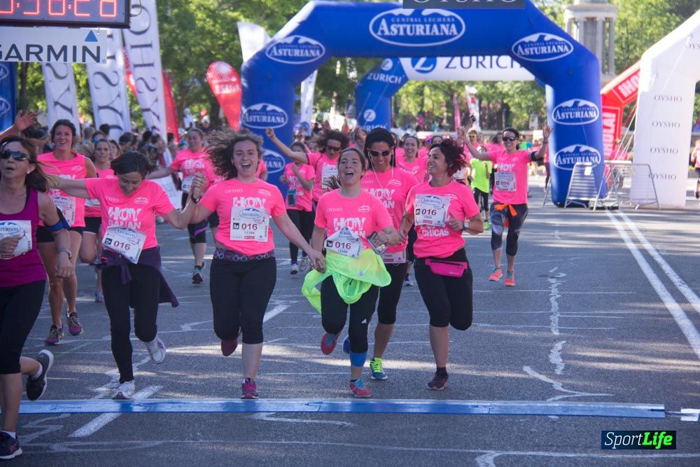 Carrera de la Mujer Madrid: arco derecho, del minuto 21 al 43