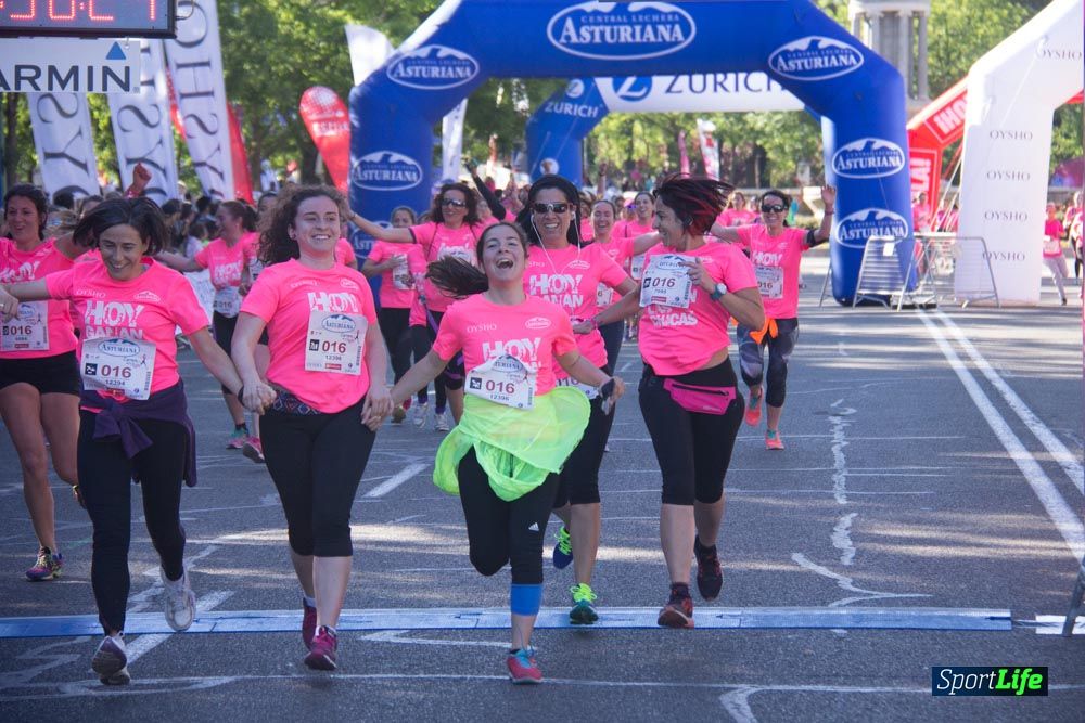 Carrera de la Mujer Madrid: arco derecho, del minuto 21 al 43