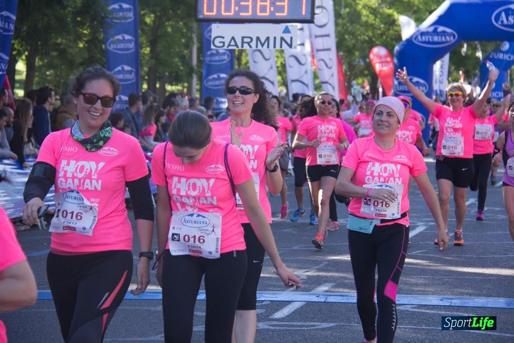 Carrera de la Mujer Madrid: arco derecho, del minuto 21 al 43