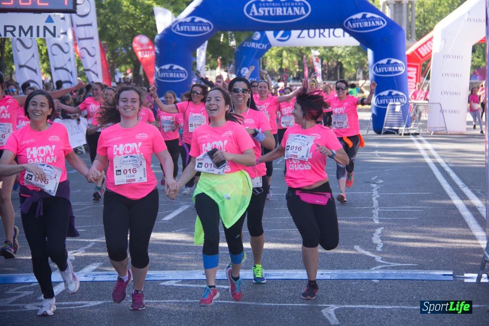 Carrera de la Mujer Madrid: arco derecho, del minuto 21 al 43