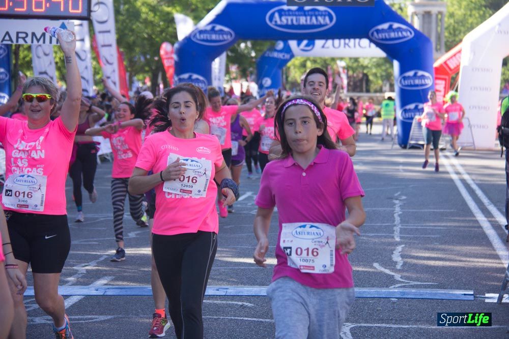 Carrera de la Mujer Madrid: arco derecho, del minuto 21 al 43