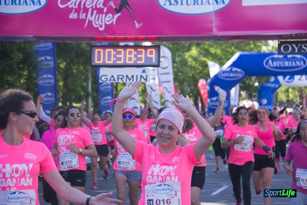 Carrera de la Mujer Madrid: arco derecho, del minuto 21 al 43