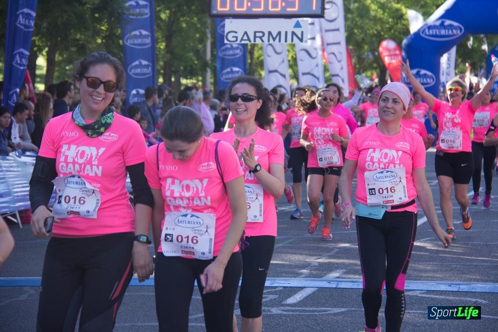 Carrera de la Mujer Madrid: arco derecho, del minuto 21 al 43
