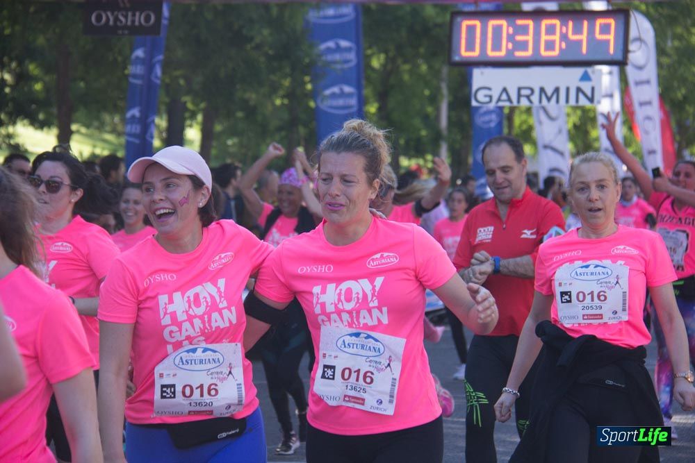 Carrera de la Mujer Madrid: arco derecho, del minuto 21 al 43
